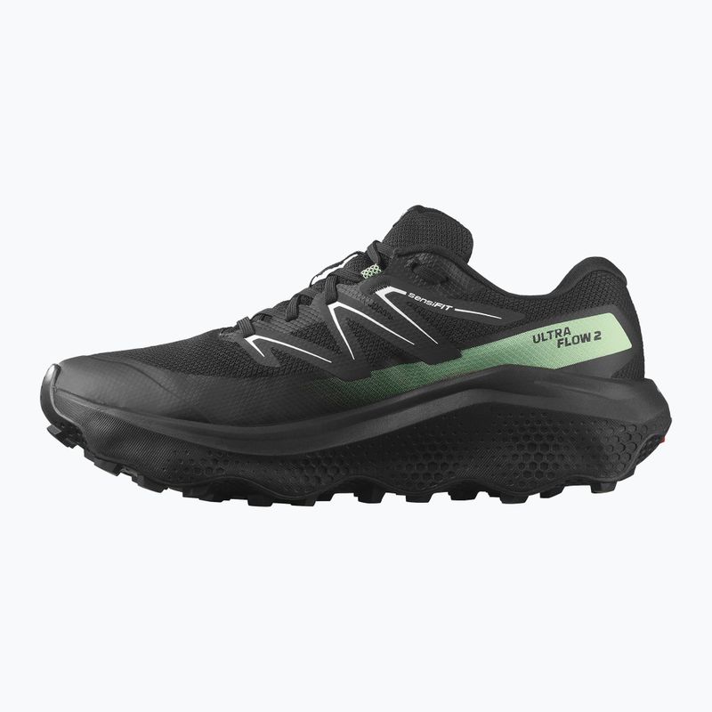 Încălțăminte de alergare pentru bărbați Salomon Ultra Flow 2 GTX black/black/patina green 9
