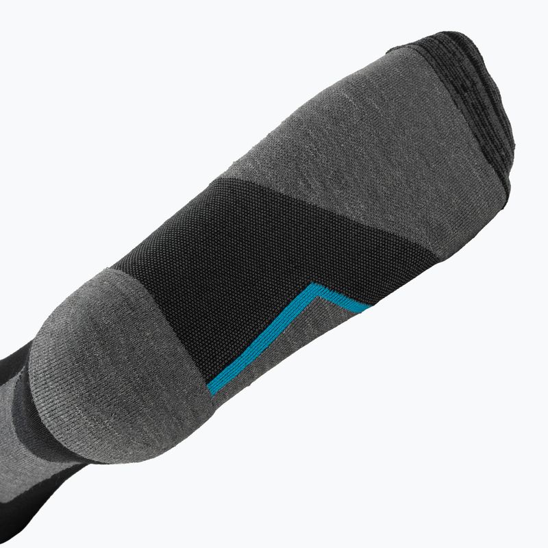 Șosete de schi Salomon MTN black/blue Danube 4