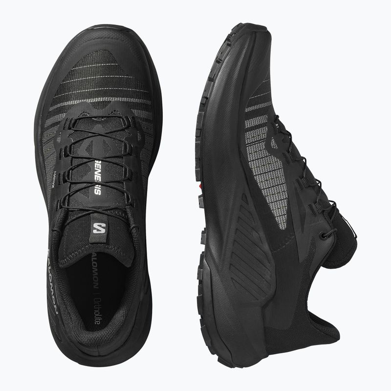 Încălțăminte de alergare pentru bărbați Salomon Genesis black/black/silver 12