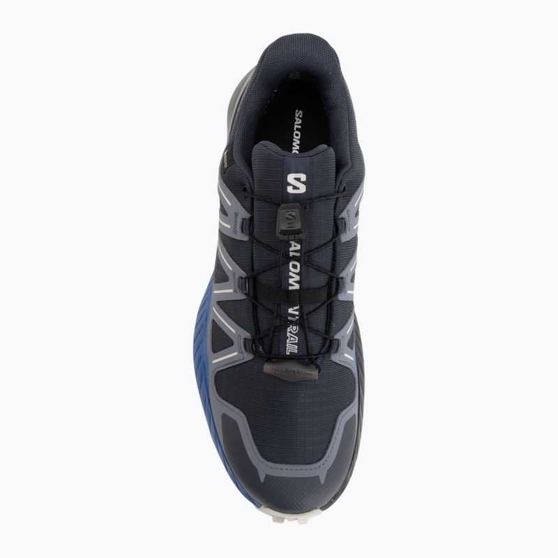 Încălțăminte de alergare pentru bărbați Salomon Speedcross Peak GTX blue nights/grisaille 5