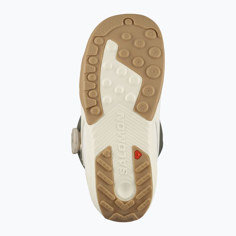 Încălțăminte de snowboard pentru femei Salomon Kiana Dual Boa W vanilla ice/agave green/clearly aqua 8