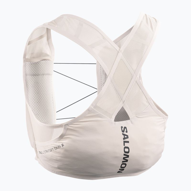 Vestă de alergare Salomon GRVL Concept Skin 2 silver cloud 2