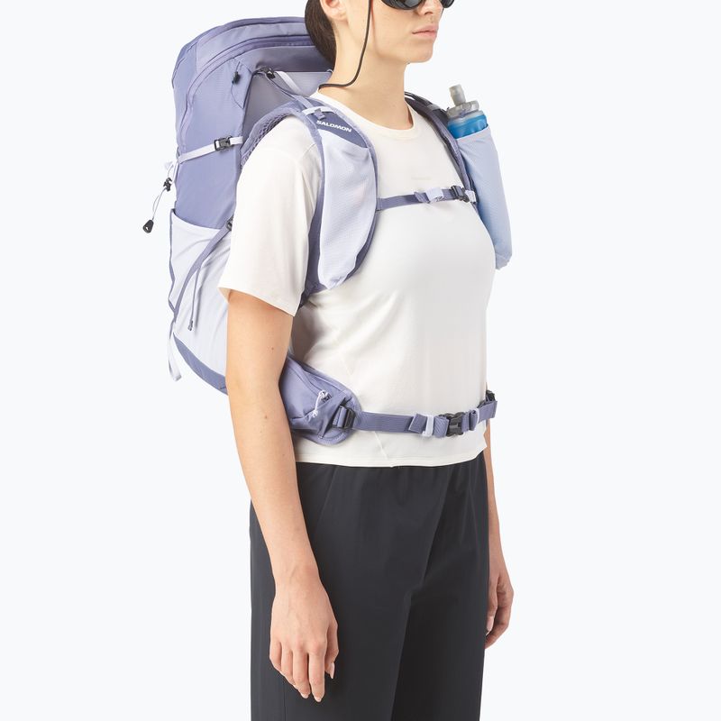 Rucsac turism pentru femei Salomon Aerotrek 28 l heron/cosmic sky/white 4
