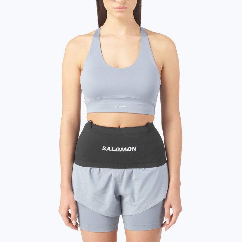 Borsetă de alergare Salomon Advance Skin Seamless black/white 4