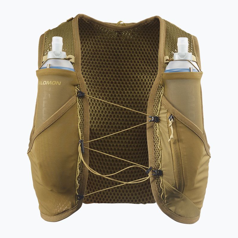 Vestă de alergare Salomon Active Skin 8 Set brilliant olive/willow
