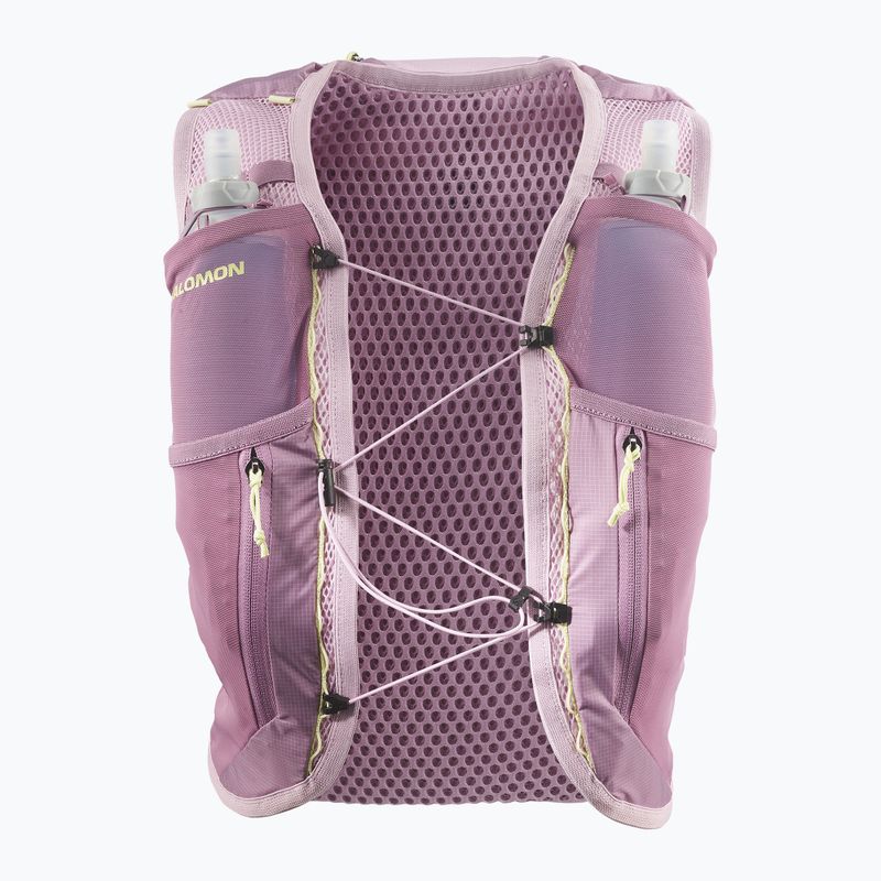 Vestă de alergare pentru femei Salomon Active Skin 12 Set dawn pink/dusky