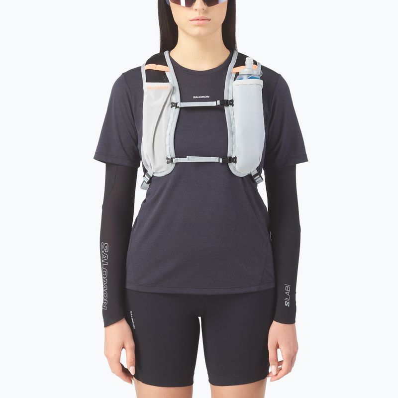 Rucsac de turism Salomon Cross 4 l violet/quarry/nectarine 4