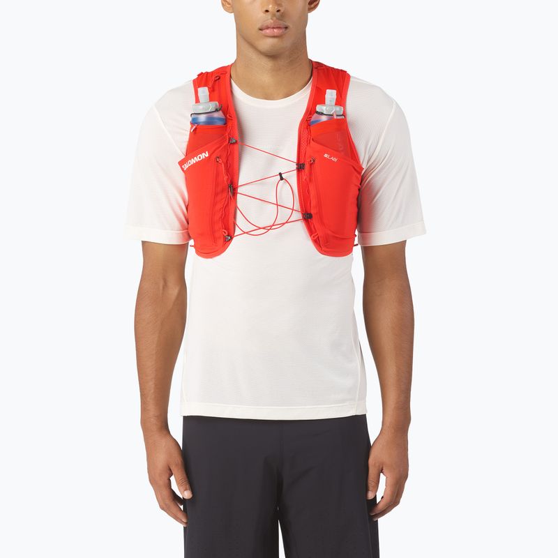 Vestă de alergare Salomon S/Lab Sense 6 Set fiery red/black 3