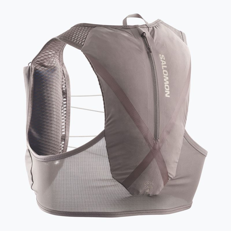 Vestă de alergare Salomon GRVL Skin 4 Set iron/silver cloud 2