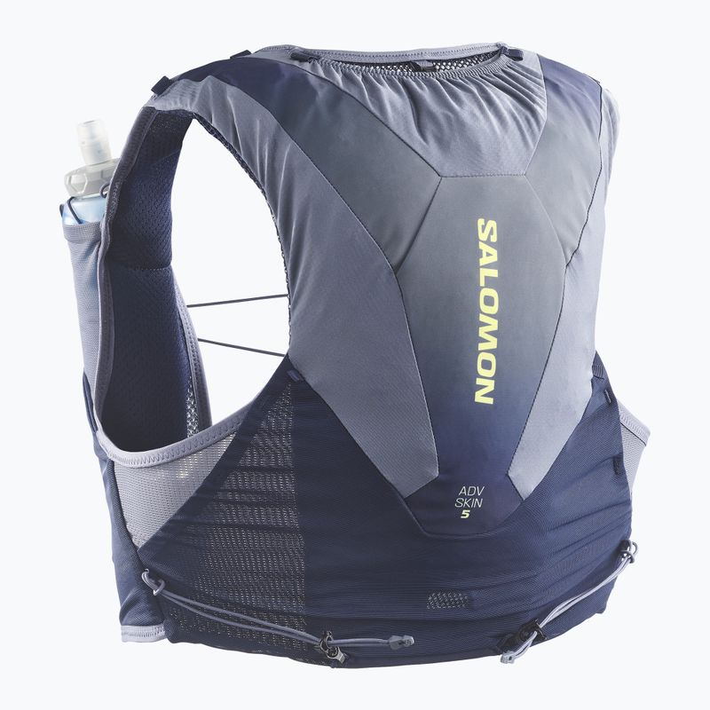Vestă de alergare Salomon ADV SKIN 5 Gradient Set maritime blue/gray 2