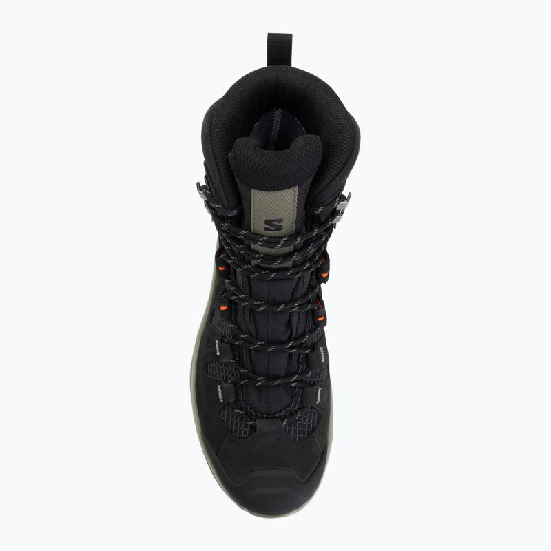 Încălțăminte de trekking pentru bărbați Salomon Quest 5 GTX black/dlicgr/black 5