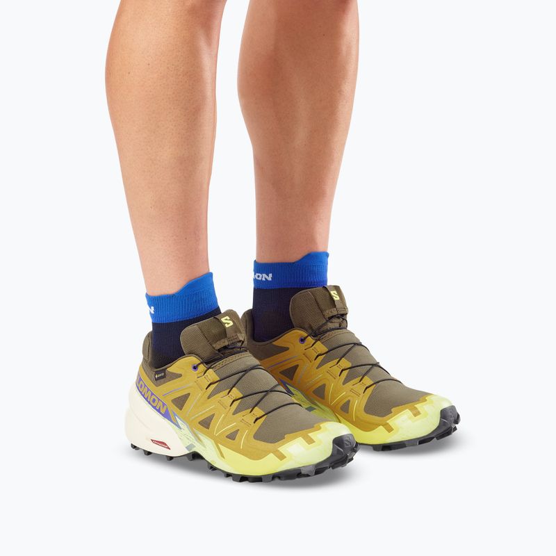 Încălțăminte de alergare pentru bărbați Salomon Speedcross 6 GTX grape leaf/aspargus green 6