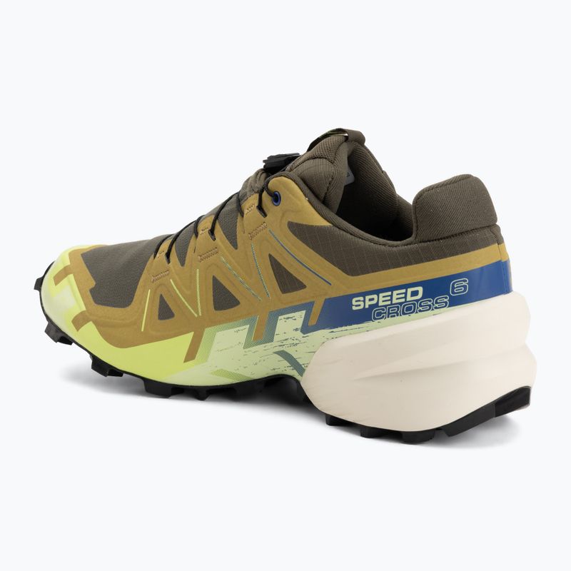 Încălțăminte de alergare pentru bărbați Salomon Speedcross 6 GTX grape leaf/aspargus green 3