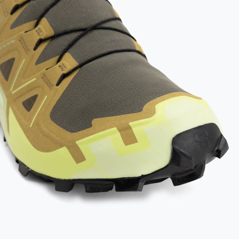 Încălțăminte de alergare pentru bărbați Salomon Speedcross 6 GTX grape leaf/aspargus green 7