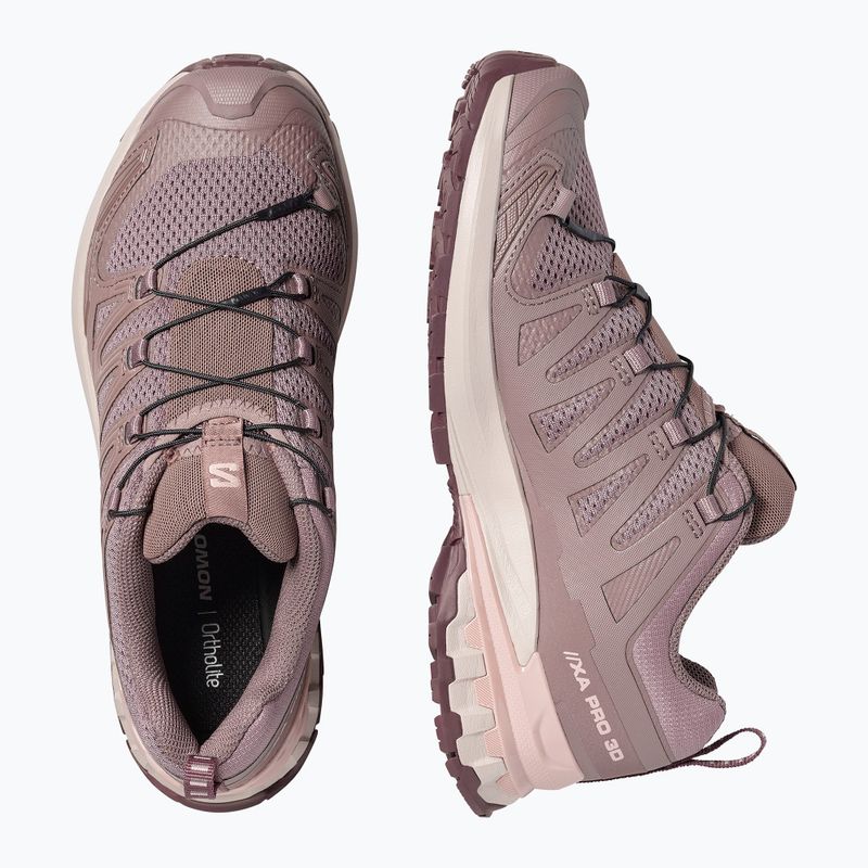 Încălțăminte de alergare pentru femei Salomon XA Pro 3D V9 iron/shadow gray/huckleberry 6