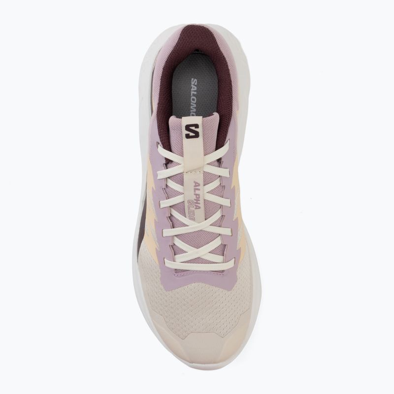 Încălțăminte de alergare pentru femei Salomon Alphaglide tapioca/dawn pink 5