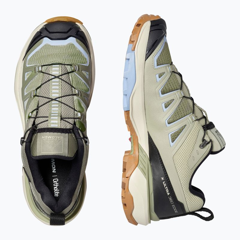 Încălțăminte de trekking pentru femei Salomon X Ultra 360 Edge deep lichen green/tea 5