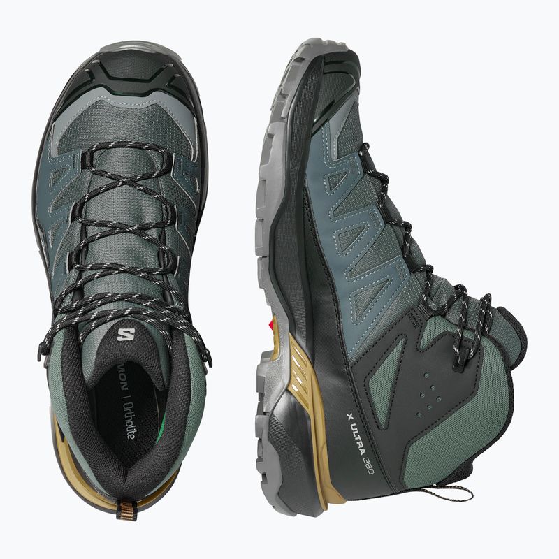 Încălțăminte de trekking pentru bărbați Salomon X Ultra 360 MID GTX urban chic/black 5