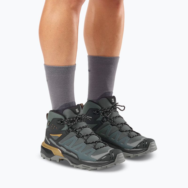 Încălțăminte de trekking pentru bărbați Salomon X Ultra 360 MID GTX urban chic/black 7