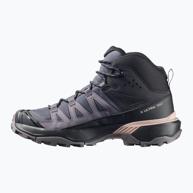 Încălțăminte de trekking pentru femei Salomon X Ultra 360 MID GTX nine iron/excalibur 2