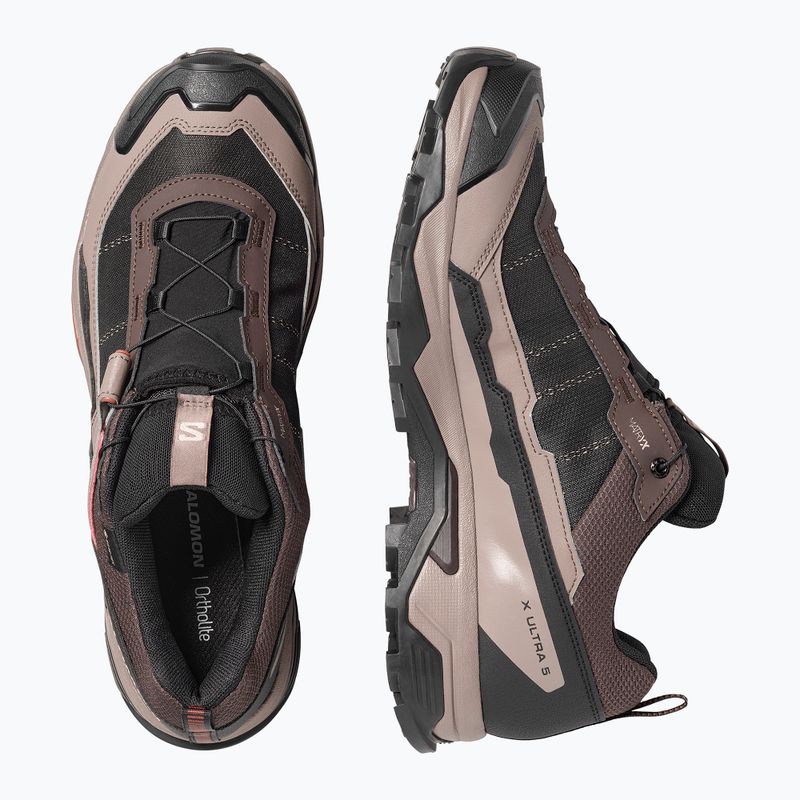 Încălțăminte de trekking pentru bărbați Salomon X ULTRA 5 GTX black coffee/walnut/arabian 5