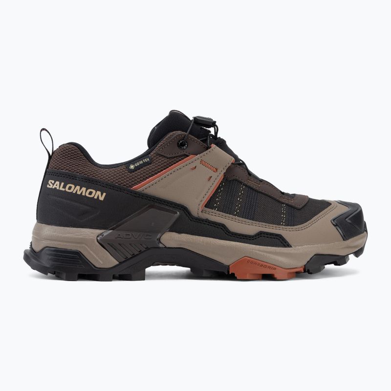 Încălțăminte de trekking pentru bărbați Salomon X ULTRA 5 GTX black coffee/walnut/arabian 2