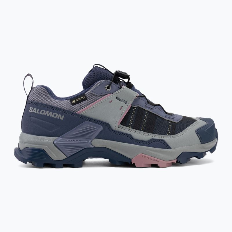 Încălțăminte de trekking pentru femei Salomon X ULTRA 5 GTX spellbound/monument/dusky 2