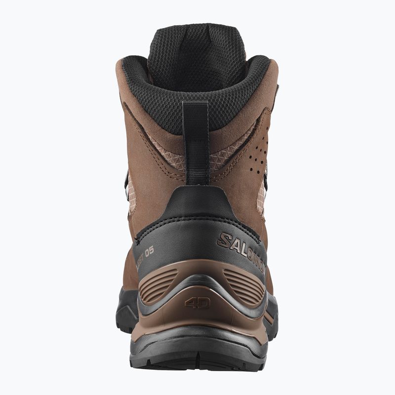 Încălțăminte de trekking pentru bărbați Salomon Quest 5 GTX dark earth/black 4