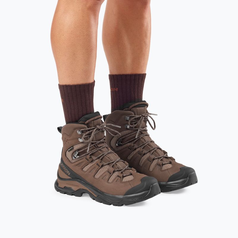 Încălțăminte de trekking pentru bărbați Salomon Quest 5 GTX dark earth/black 7