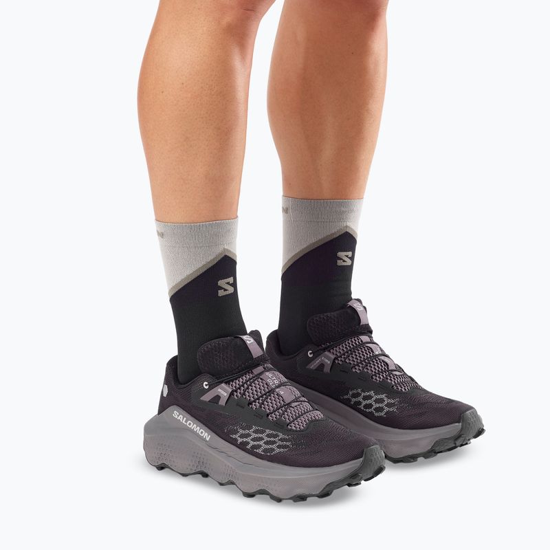 Încălțăminte de alergare pentru bărbați Salomon Ultra Glide 4 black/dark gull gray/silver cloud 8