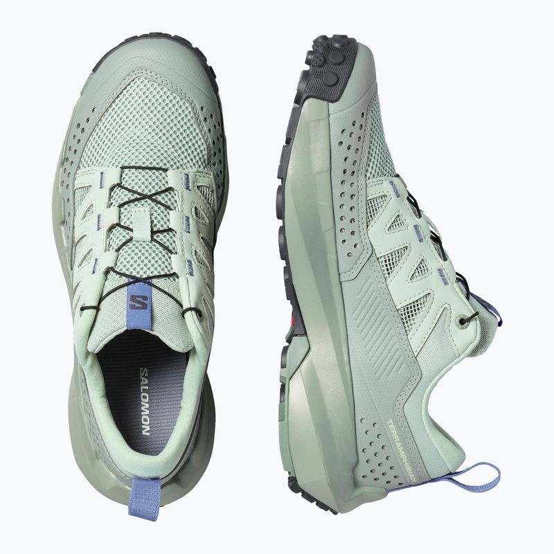 Încălțăminte de drumeție pentru femei Salomon Terramphibian sea foam/green 6