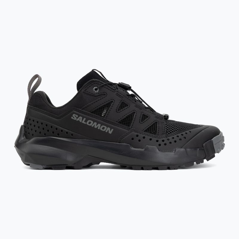 Încălțăminte de drumeție pentru bărbați Salomon Techamphibian 5 black/black/castlerock 2