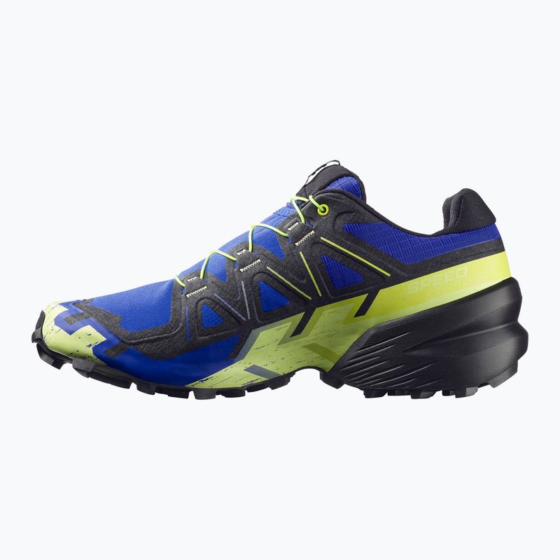 Încălțăminte de alergare pentru bărbați Salomon Speedcross 6 bluing/black/acid lime 3
