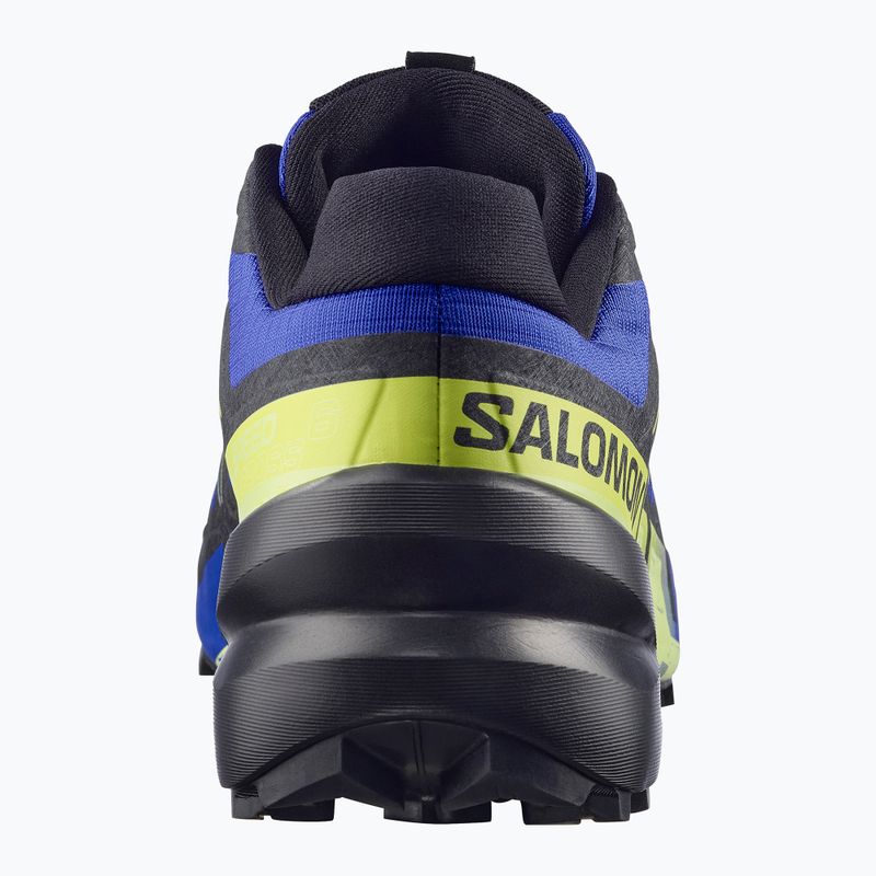 Încălțăminte de alergare pentru bărbați Salomon Speedcross 6 bluing/black/acid lime 4
