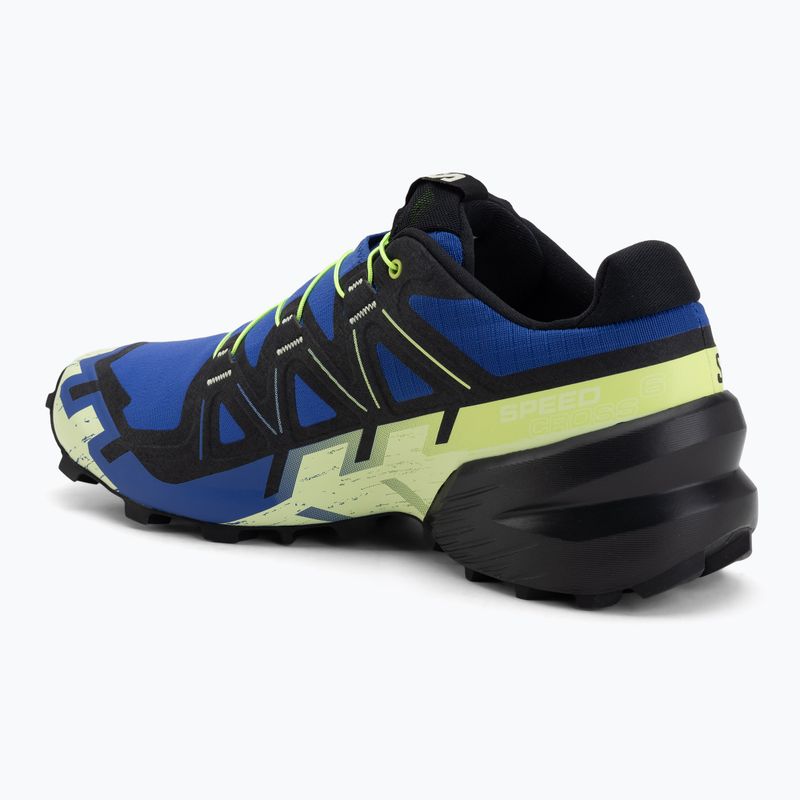 Încălțăminte de alergare pentru bărbați Salomon Speedcross 6 bluing/black/acid lime 3