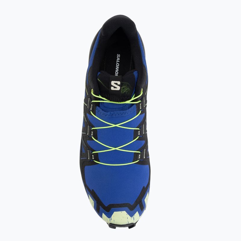 Încălțăminte de alergare pentru bărbați Salomon Speedcross 6 bluing/black/acid lime 5