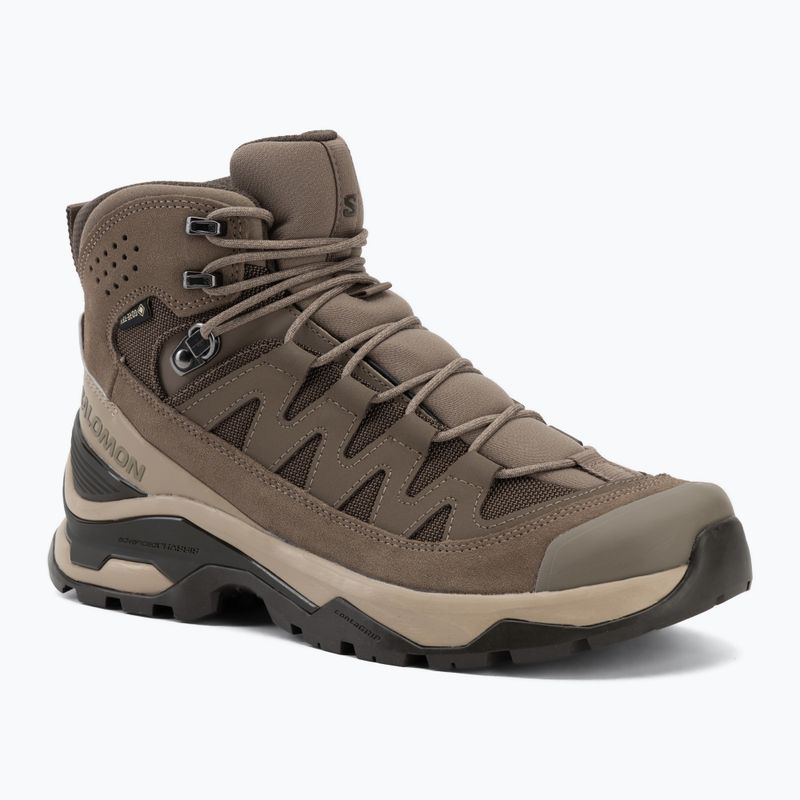 Încălțăminte de trekking pentru bărbați Salomon Quest Echo GTX walnut/dsrtan/blko