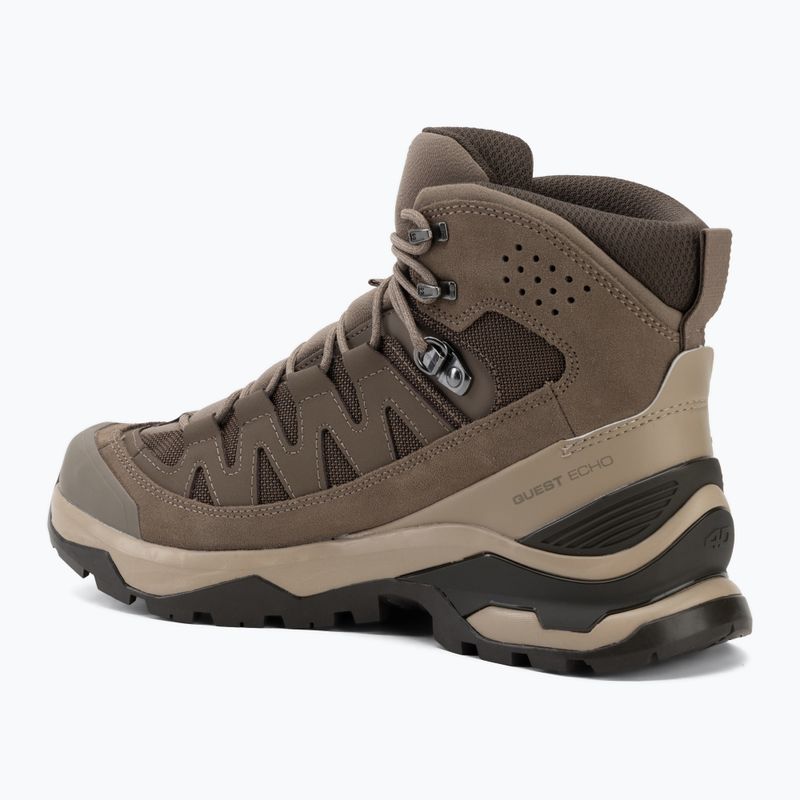 Încălțăminte de trekking pentru bărbați Salomon Quest Echo GTX walnut/dsrtan/blko 3