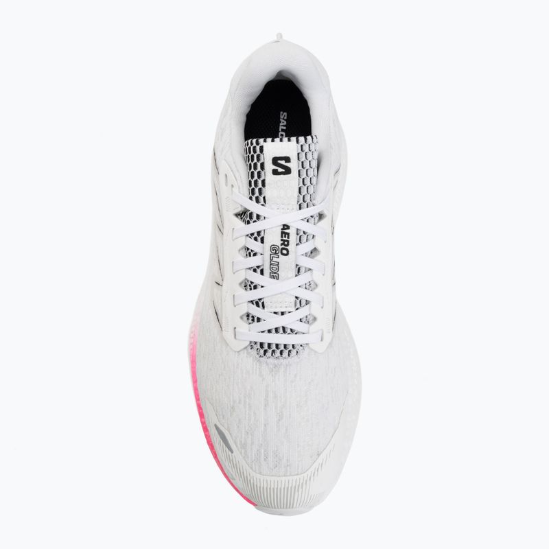 Încălțăminte de alergare pentru bărbați Salomon Aero Glide 4 white/white/black 5