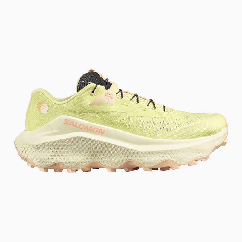 Încălțăminte de alergare pentru femei Salomon Ultra Glide 4 sunnylime/transpyellow/almondcream 2