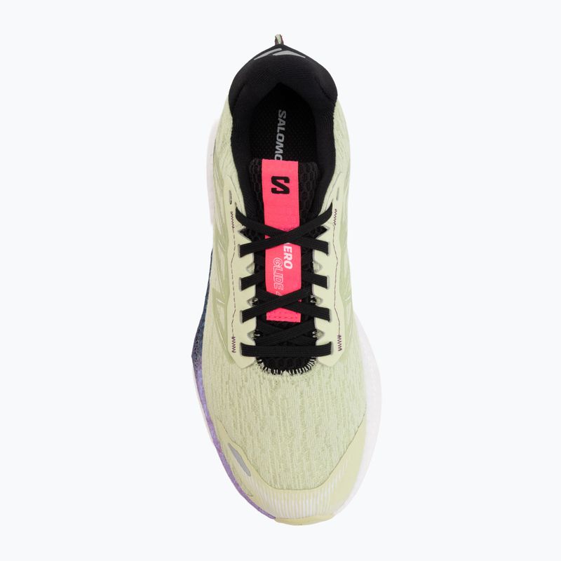 Încălțăminte de alergare pentru femei Salomon Aero Glide 4 butterfly/white/black 5