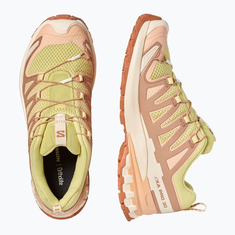 Încălțăminte de alergare pentru femei Salomon XA Pro 3D V9 endive/burro/almond cream 4