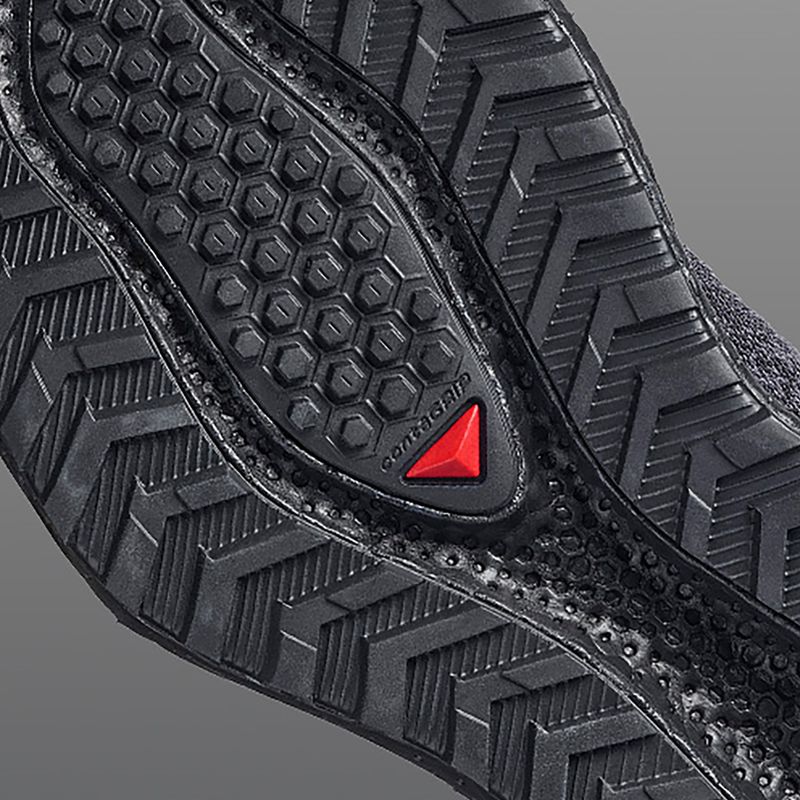 Încălțăminte de alergare pentru bărbați Salomon Aero Glide 4 GRVL black/asphalt/black 6