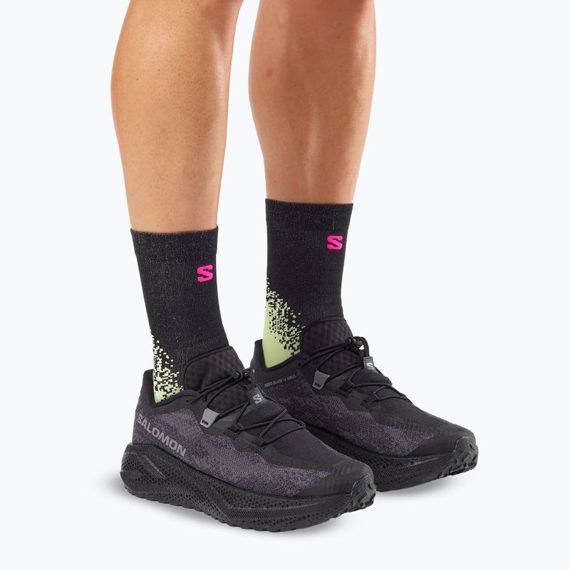 Încălțăminte de alergare pentru bărbați Salomon Aero Glide 4 GRVL black/asphalt/black 3