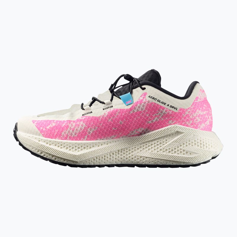 Încălțăminte de alergare pentru bărbați Salomon Aero Glide 4 GRVL vanilla ice/knockout pink/black 9