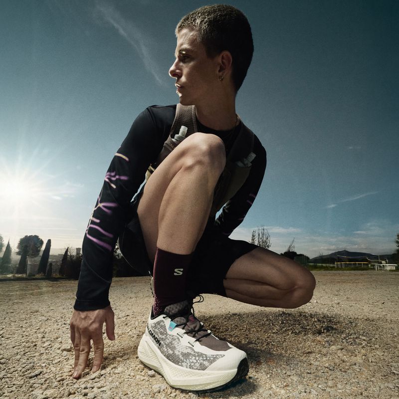 Încălțăminte de alergare pentru bărbați Salomon Aero Glide 4 GRVL vanilla ice/black/iron 7