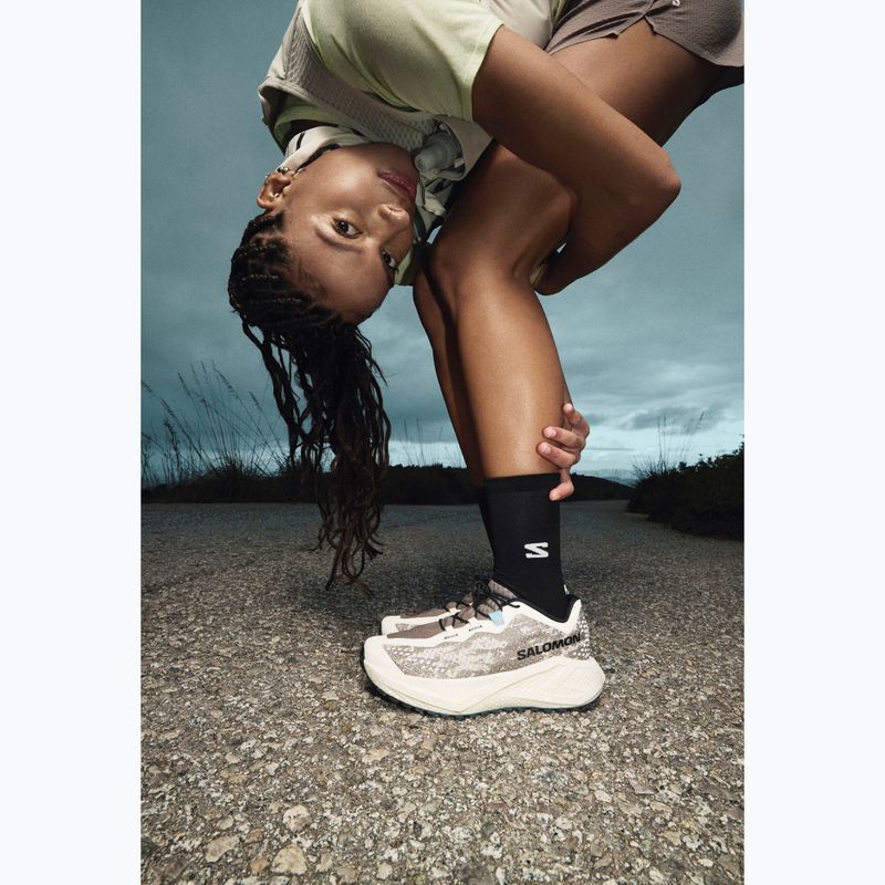 Încălțăminte de alergare pentru femei Salomon Aero Glide 4 GRVL vanilla ice/black iron 8