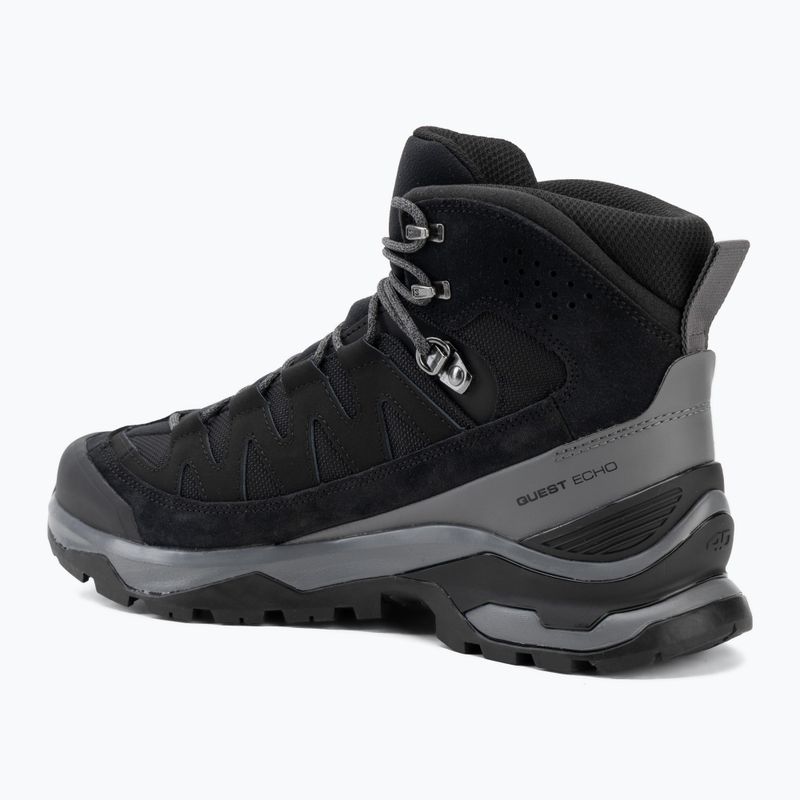 Încălțăminte de trekking pentru bărbați Salomon Quest Echo GTX black/clrock/black 3