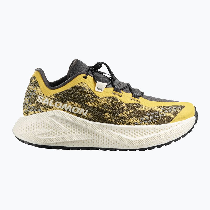 Încălțăminte de alergare pentru femei Salomon Aero Glide 4 GRVL beach ball/asphalt/vanilla ice 8