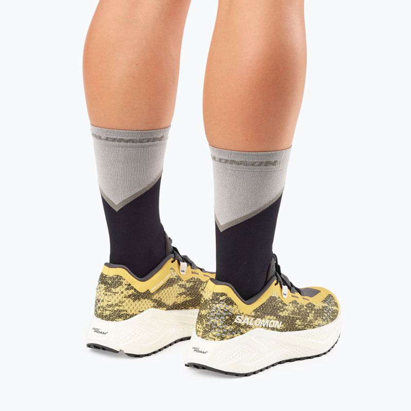 Încălțăminte de alergare pentru femei Salomon Aero Glide 4 GRVL beach ball/asphalt/vanilla ice 13